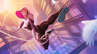 Woman pink hat kite city - global free wallpaper