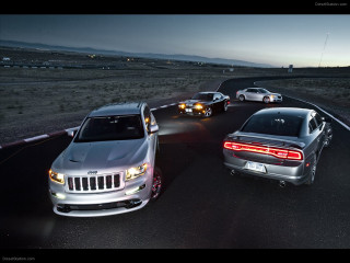 Cars night road tail lights - the car free wallpaper