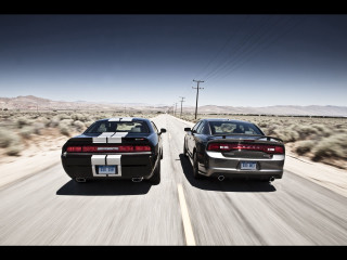Two cars desert road power - a road in the desert free wallpaper