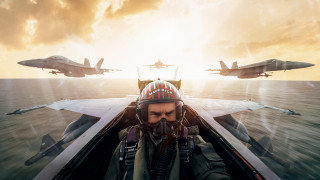 Fighter jet ocean sunset military - two jet free wallpaper