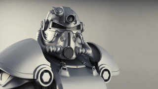 Robot helmet metal object gray - 3 d model free wallpaper