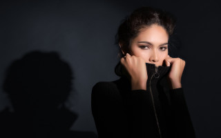 Woman shadow portrait fashion araceli - barbizon school free wallpaper