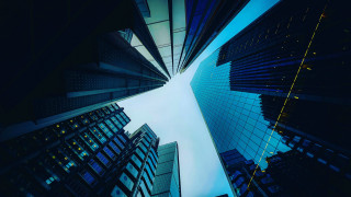 Cityscape skyline skyscraper night outdoor - tall building free wallpaper