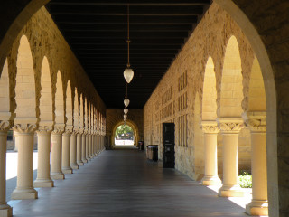 Hallway columns clock light fixture - david chipperfield free wallpaper