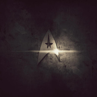 Star trek emblem dark background 3 - dark free wallpaper