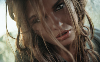 Woman blonde jacket serious portrait - annabel eyres free wallpaper