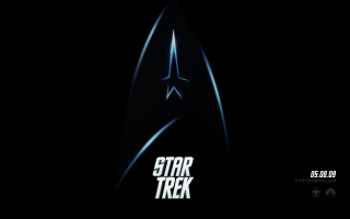 Star trek logo blue light - a star trek logo free wallpaper