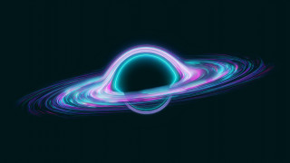 Blue purple galaxy space raytraced - dan frazier free wallpaper