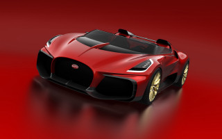 Red sports car reflection digital - cgstudio free wallpaper