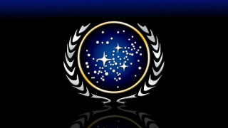Blue white stars black blue - a blue border free wallpaper