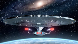 Spaceship flying earth space star - sci fi free wallpaper