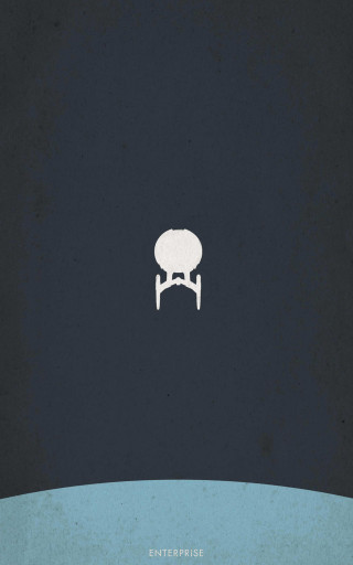 Spaceship floating sky moon poster - a minimalist painting free wallpaper