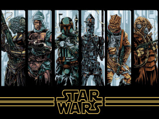 Star wars characters group bars - war free wallpaper
