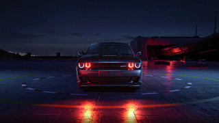 Car lights night tiltshift photorealism - its light free wallpaper for desktop