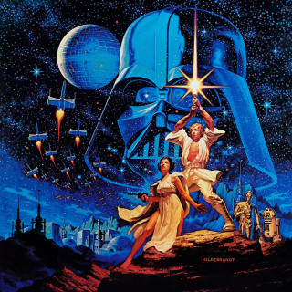 Star wars scene man woman - drew struzan free wallpaper