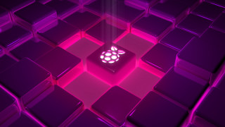 Purple cube light room squares - top of it free wallpaper