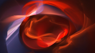 Red blue abstract fire flame - volumetric free wallpaper