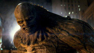 Man in costume city street - weta digital free wallpaper