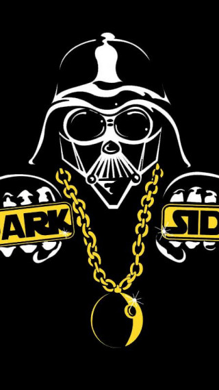 Black yellow logo chain helmet - logo free wallpaper
