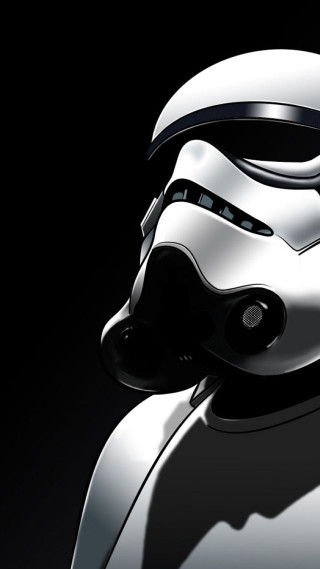 Star wars helmet monochrome moon - helmet free wallpaper