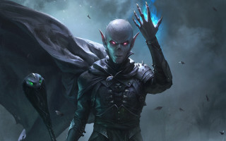 Man costume dragon demon foggy - a man in a costume free wallpaper