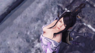 Woman sword katana japanese outdoors - high detail 8 k free wallpaper
