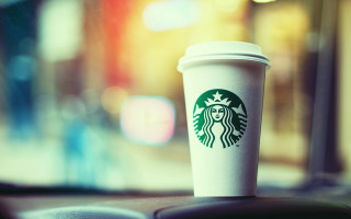 Starbucks cup table cafe blurry - morning free wallpaper