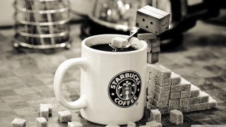 Coffee block toy cup image - morning free wallpaper
