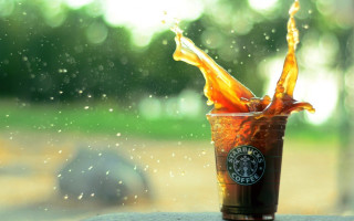Starbucks drink pour coffee glass - dorothy coke free wallpaper