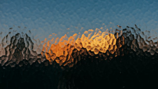 Sunset window abstract illusionism impressionist - abstract illusionism free wallpaper