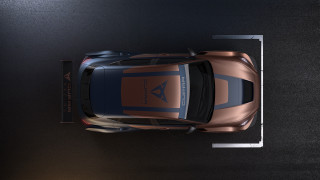 Car topview darkroom dooropen blackfloor - a black wall free wallpaper for desktop