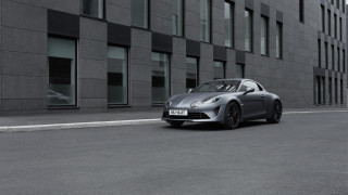 Silver sports car building black - panfuturism free wallpaper