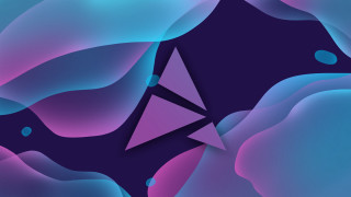 Purple blue abstract triangle geometric - abstract background free wallpaper