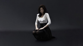 Gothic woman marble sculpture black - byeon sangbyeok free wallpaper