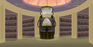 Cartoon room clock lamp bookcase - andries stock free wallpaper