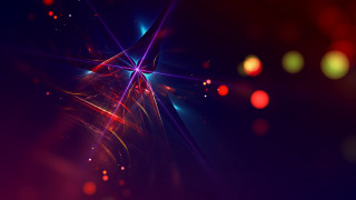 Colorful abstract starburst blurry background - the middle free wallpaper