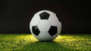 Soccer ball bronze sculpture green - a soccer ball free wallpaper
