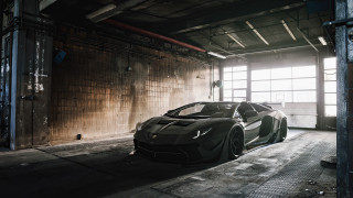 Garage car openwindow light background - andrew law free wallpaper