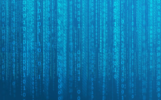 Blue background numbers repeated pattern - number free wallpaper