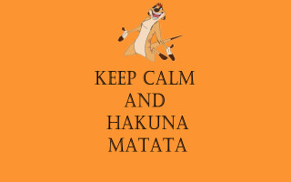 Cartoon character sword keep calm - calm free wallpaper