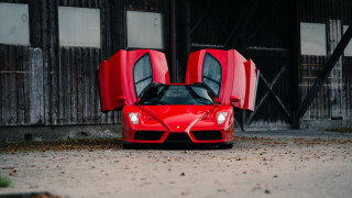 Red sports car open door 2 - the car free wallpaper