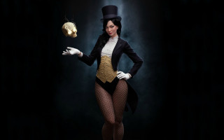 Gothic woman skull golden object - a skull free wallpaper