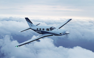 Small plane clouds propeller landing - a small plane free wallpaper