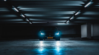 Car parking garage night headlights - its headlight free wallpaper
