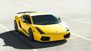Yellow sports car hood open 2 - its hood open free wallpaper