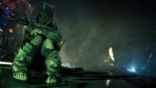 Green creature table dark room - a green creature free wallpaper