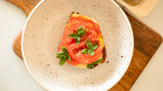 Plate sandwich table knife sauce - delaunay free wallpaper