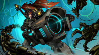 Cartoon character gun monsters blue - bedwyr williams free wallpaper