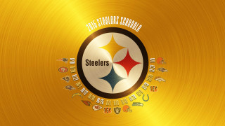 Pittsburgh football logo gold background 2 - cleve gray free wallpaper