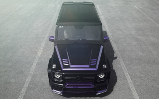 Black purple truck parking lot - a parking lot free wallpaper